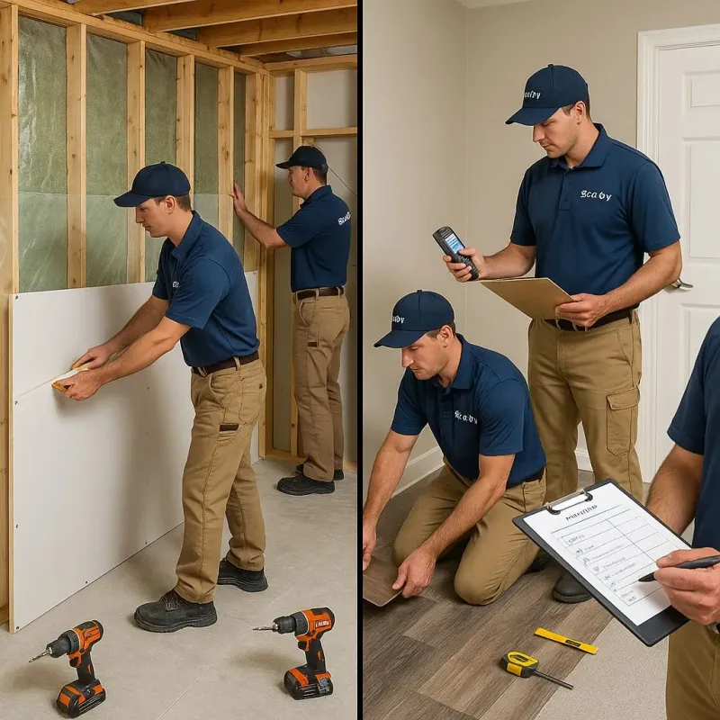 Repairs and Reconstruction process in Boardman, OH
